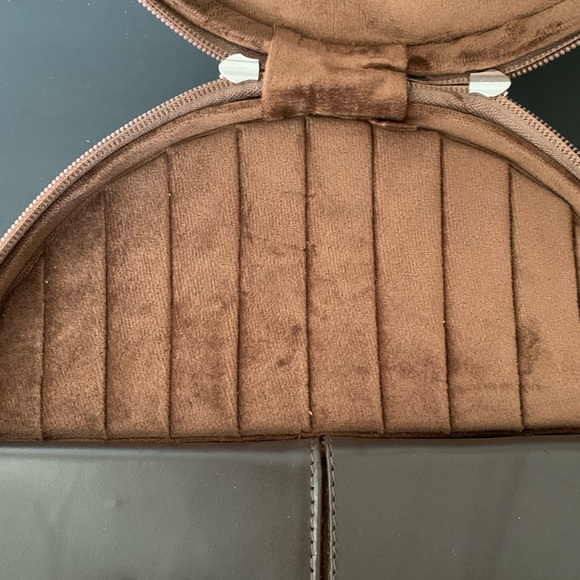 Top Handle Cowhide+Leather Jewelry Case - Picture 6 of 8